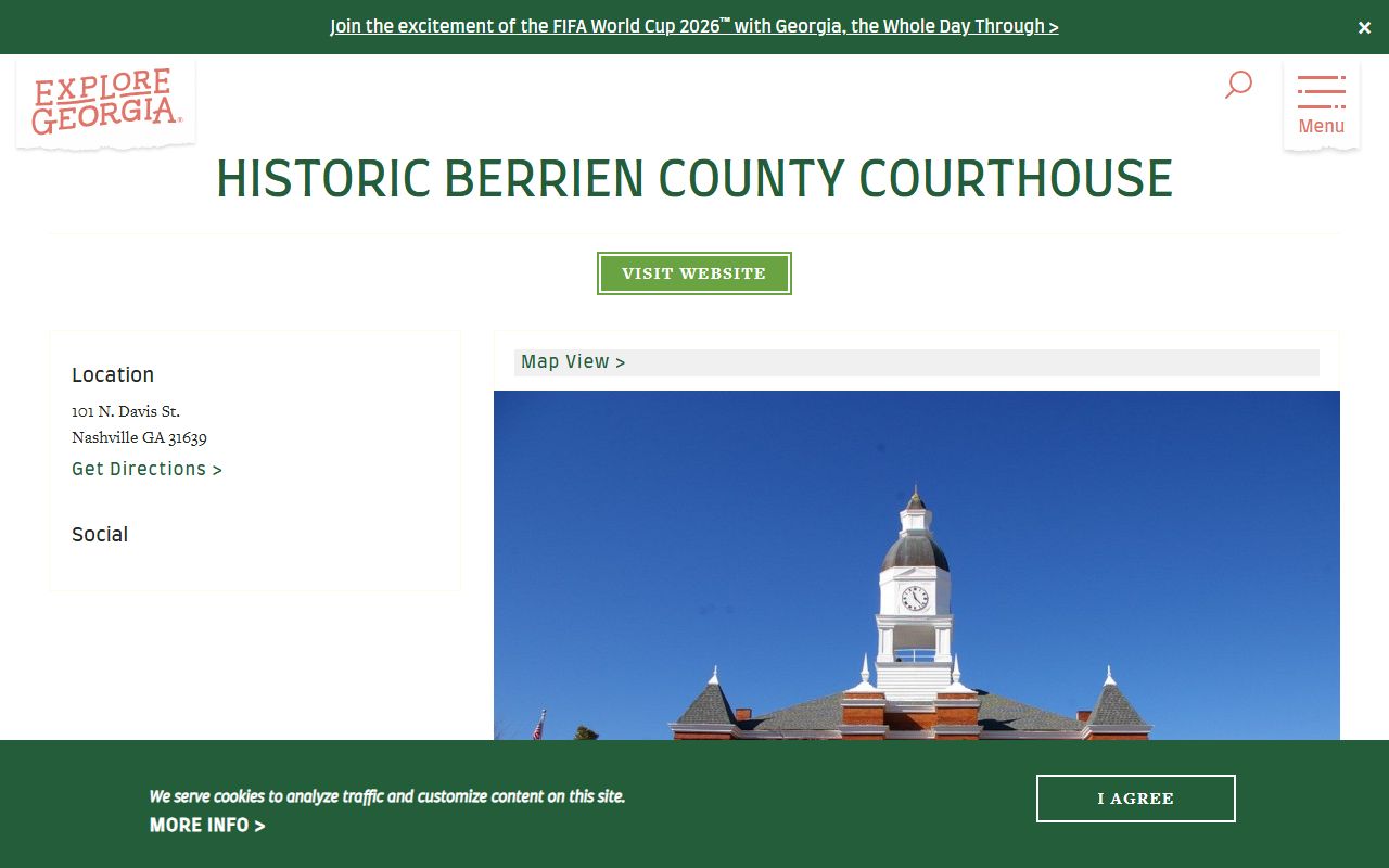 Berrien County court records historic courthouse
