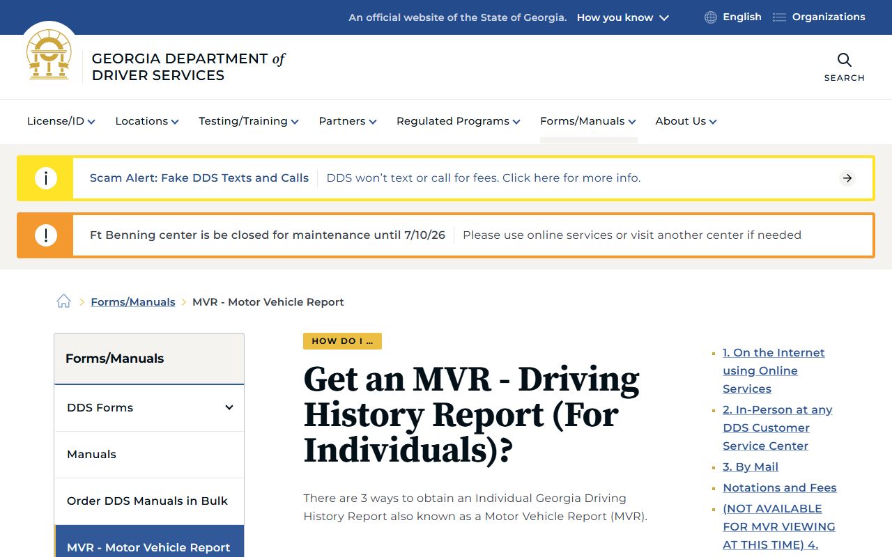 Berrien County traffic court records DDS MVR guide